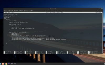 Re-Streaming RTMP με NGINX σε Docker στα LinuxMint